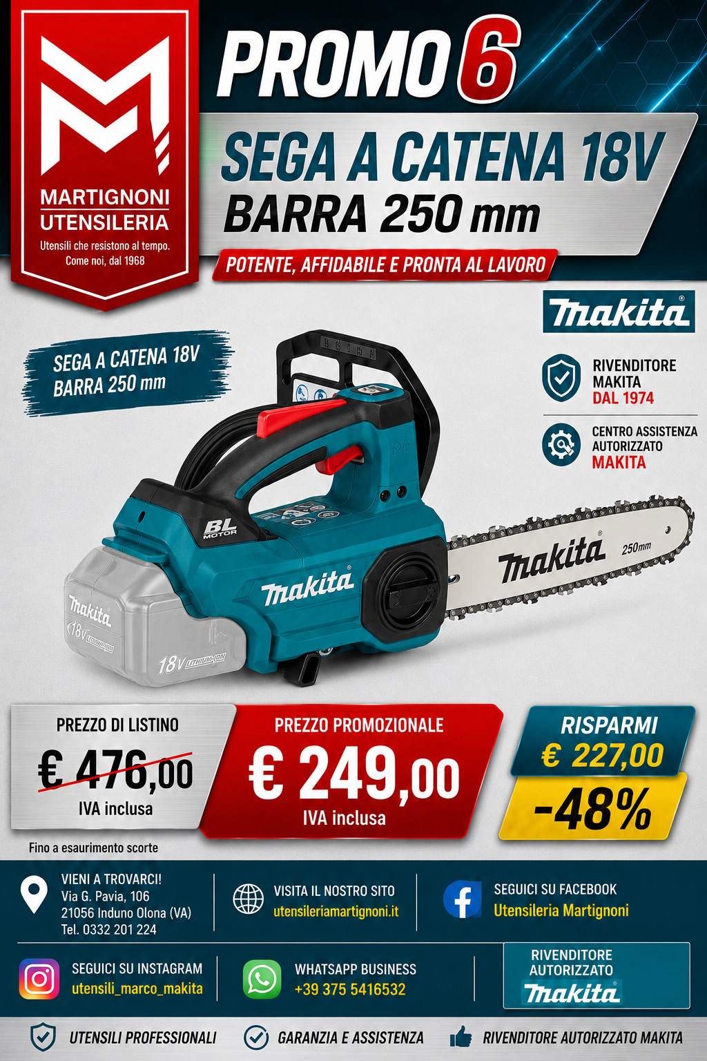 Super promo sega a catena 18V