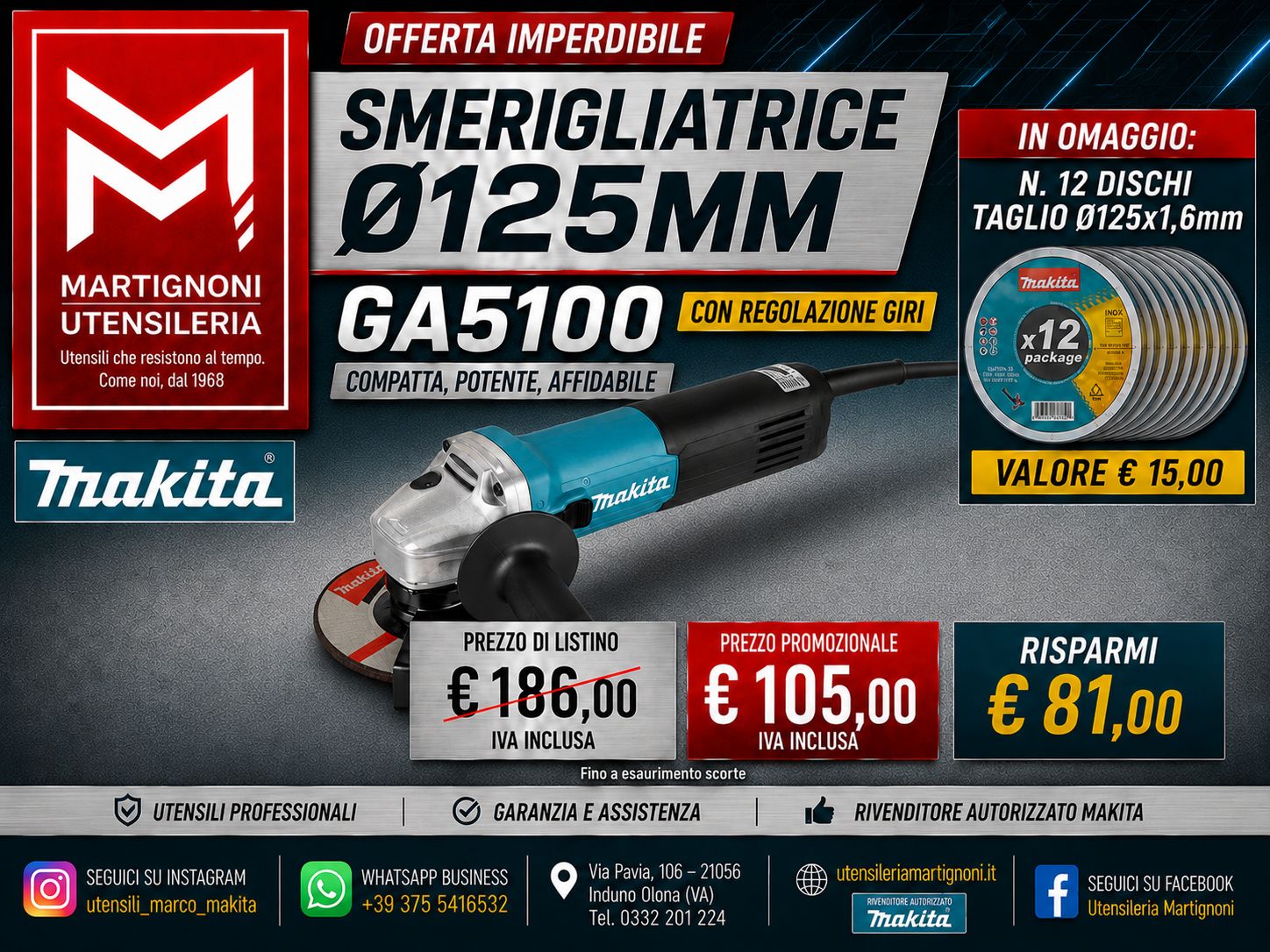 Promo Offerta Imperdibile GA5100+dischi 125 omaggio
